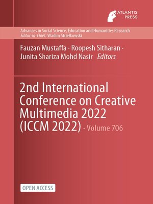 cover image of 2nd International Conference on Creative Multimedia 2022 (ICCM 2022)